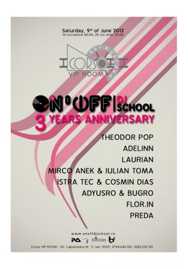 poze 3 ani de on off dj school