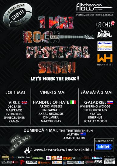 poze festivalul 1 mai rock la sibiu