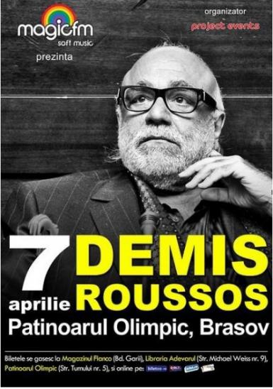 poze concert demis roussos la brasov anulat