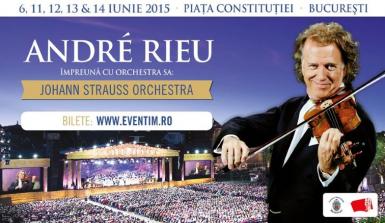 poze andre rieu concert in romania in 2015