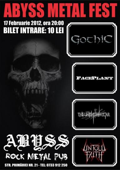 poze abyss metal fest
