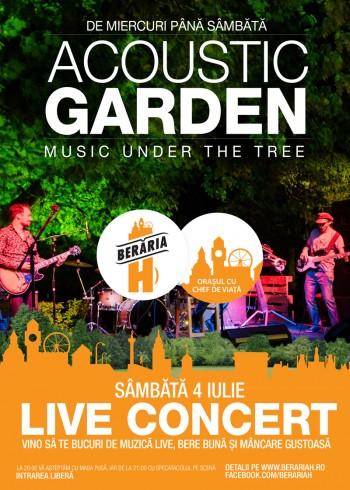 poze acoustic garden live music under the tree