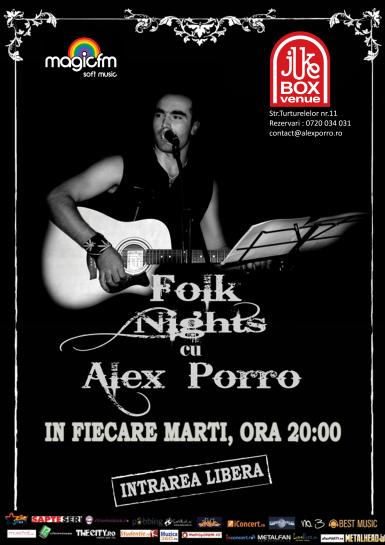 poze alex porro folk nights 