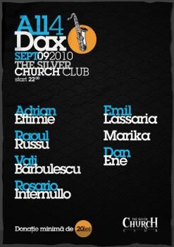 poze all 4 dax in the silver church din bucuresti