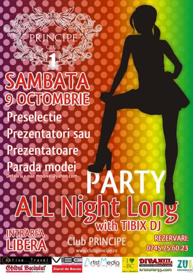 poze all night long party in club principe