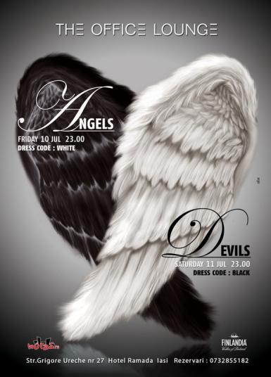 poze angels devils vineri 10 iulie 2009 si sambata 11 iulie 2009 in the office lounge