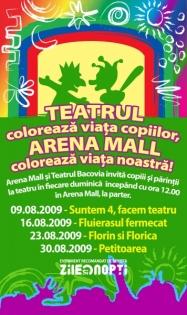 poze arena mall iti coloreaza viata prin teatru 