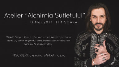 poze atelier alchimia sufletului cu alexandru batinas timisoara