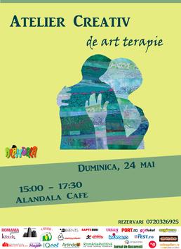 poze atelier creativ de art terapie la alandala bucuresti