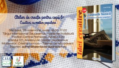 poze atelier de crea ie pentru copii cusaturi cu motive populare