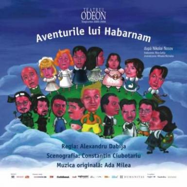 poze aventurile lui habarnam la teatrul odeon