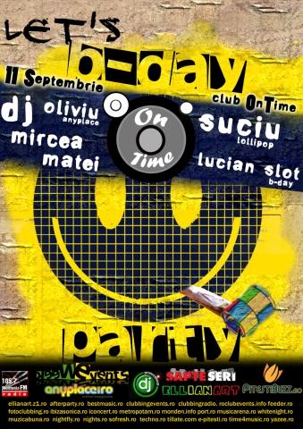 poze b day party
