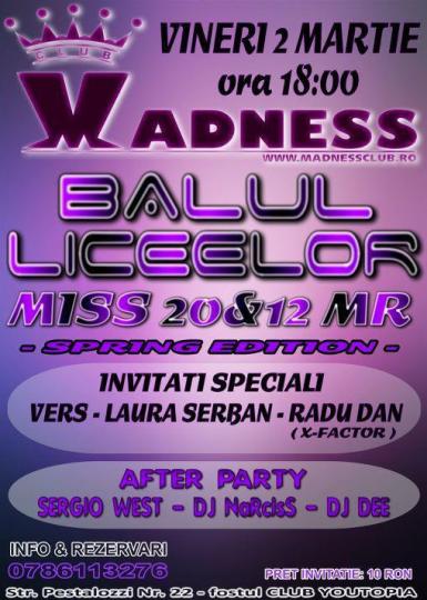 poze balul liceelor 2012