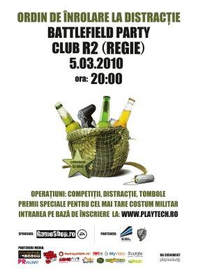 poze battlefield party in club r2 din bucuresti