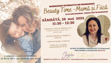poze beauty time mama fiica workshop interactiv la senzoria