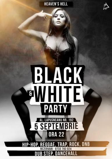 poze black white party 