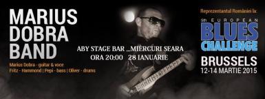 poze blues rock cu marius dobra band in aby stage bar