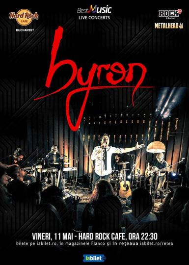 poze byron electric la hard rock cafe