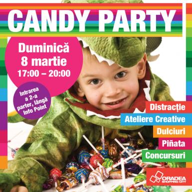 poze candy party la oradea shopping city