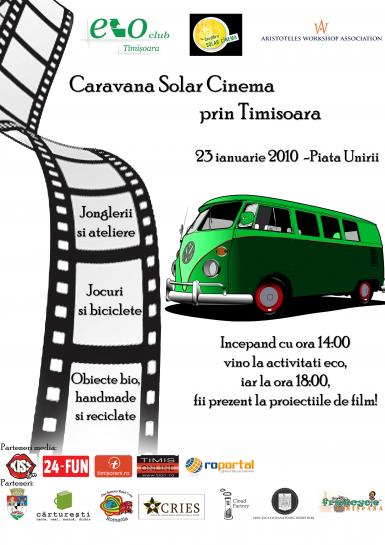 poze caravana solar cinema prin timisoara