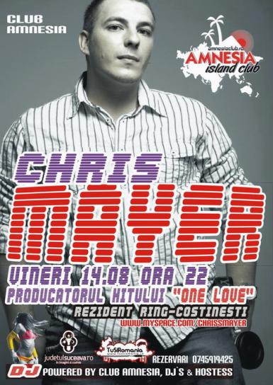 poze chrys mayer in amnesia radauti
