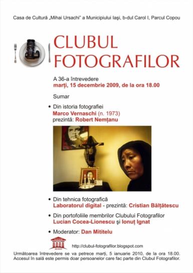 poze clubul fotografilor a 36 a intrevedere