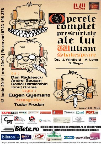 poze  comedia operele complet prescurtate ale lui william shakespeare