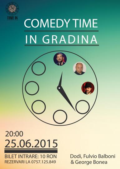 poze comedy time in gradina