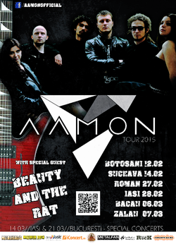 poze concert aamon la zalau pe 7 martie in rock n roll center