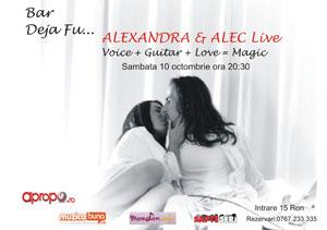 poze concert alexandra alec