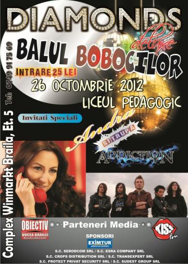 poze concert andra la balul bobocilor liceul pedagogic 