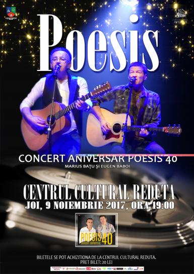 poze concert aniversar poesis 40