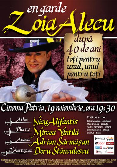 poze concert aniversar zoia alecu dupa 40 de ani 