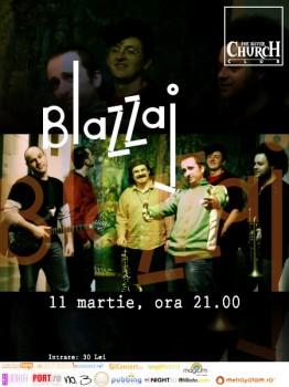 poze concert blazzaj in the silver church din bucuresti