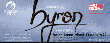 poze concert byron la fusion arena