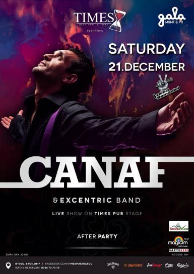 poze concert canaf in times pub brasov