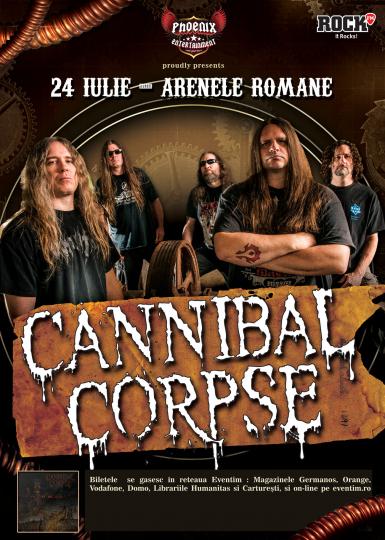 poze concert cannibal corpse la bucuresti