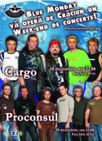 concert cargo in blue monday