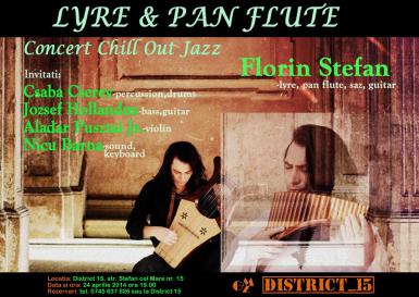 poze concert chill out jazz lyre pan flute 