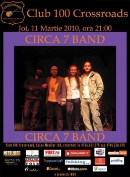 poze concert circa 7 band in 100 crossroads din bucuresti