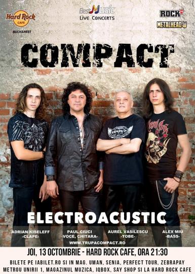 poze concert compact electroacustic la hard rock cafe