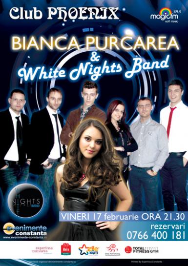 poze concert cu bianca purcarea white nights band la constanta