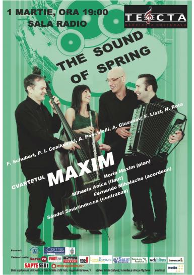 poze concert cvartetul maxim la sala radio