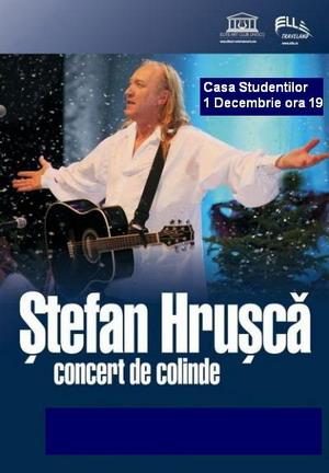 poze concert de colinde cu stefan hrusca la iasi