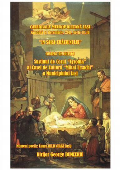 poze concert de colinde