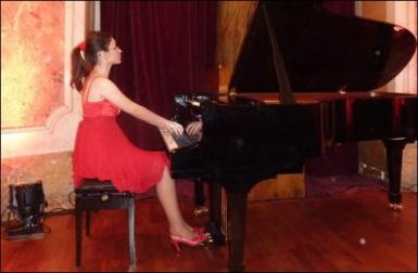 poze concert de pian adela liculescu in craiova