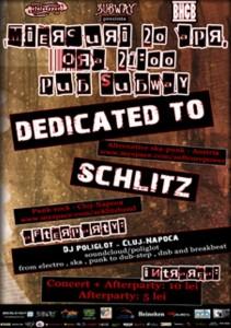 poze concert dedicated to schlitz