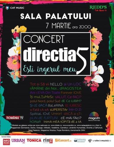 poze  concert directia 5 esti ingerul meu 