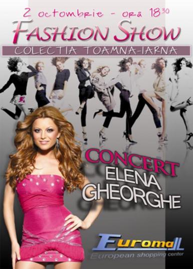 poze concert elena gheorghe la euromall craiova