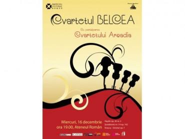 poze concert extraordinar in incheierea rezidentiatului cvartetului belcea la ateneul roman